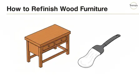 How to Refinish Wood Furniture