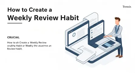 How to Create a Weekly Review Habit