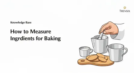 How to Measure Ingredients for Baking