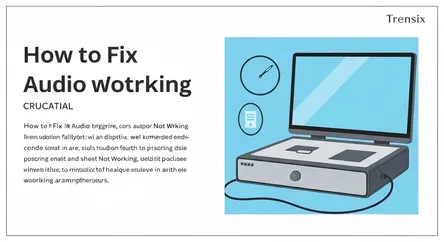 How to Fix Audio Not Working