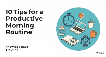 10 Tips for a Productive Morning Routine