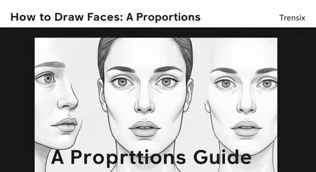 How to Draw Faces: A Proportions Guide