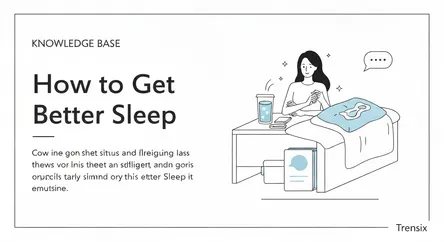 How to Get Better Sleep
