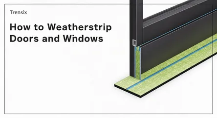 How to Weatherstrip Doors and Windows