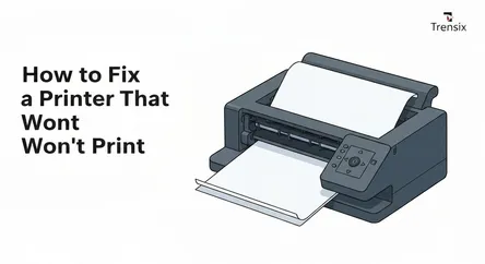 How to Fix a Printer That Won't Print