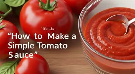 How to Make a Simple Tomato Sauce
