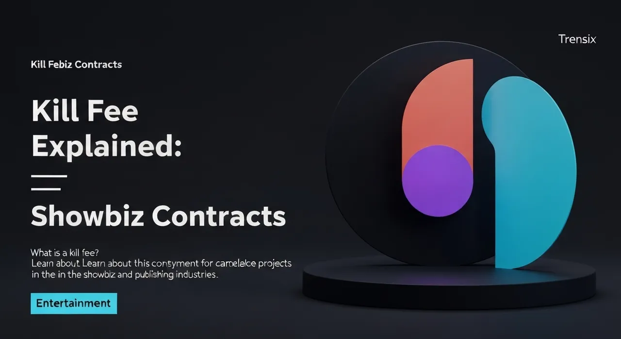 Kill Fee Explained: Showbiz Contracts