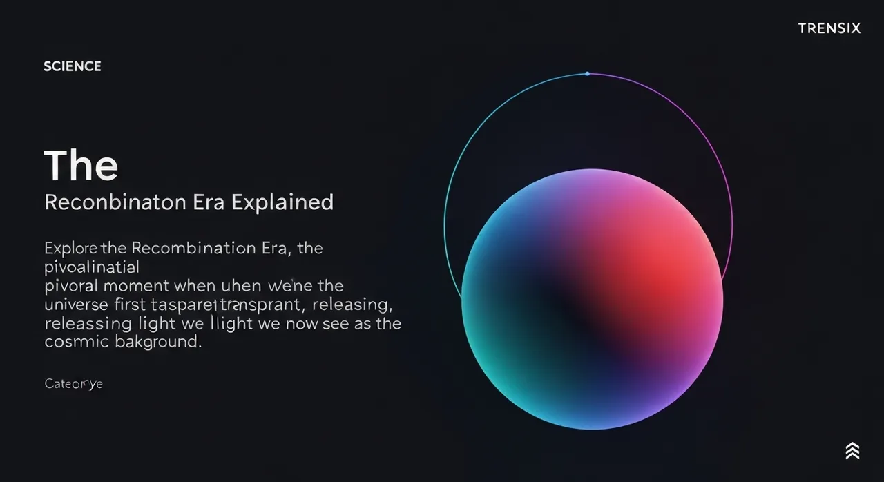 The Recombination Era Explained