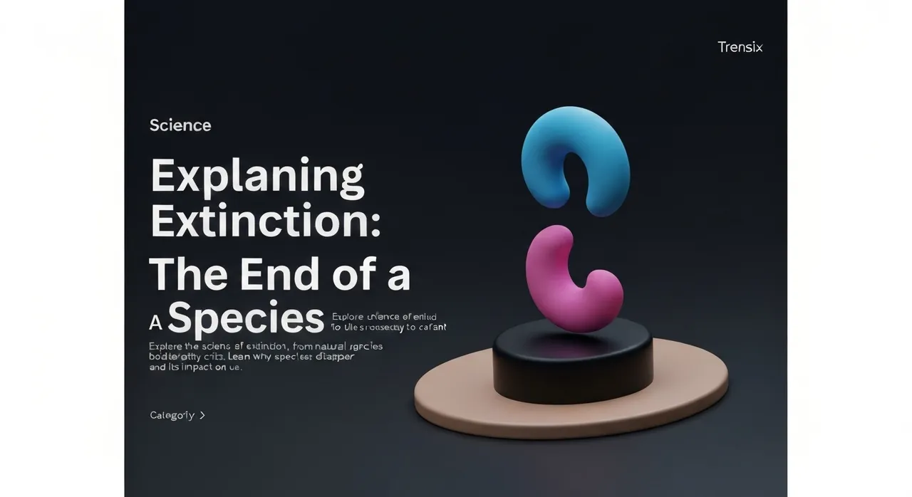 Explaining Extinction: The End of a Species