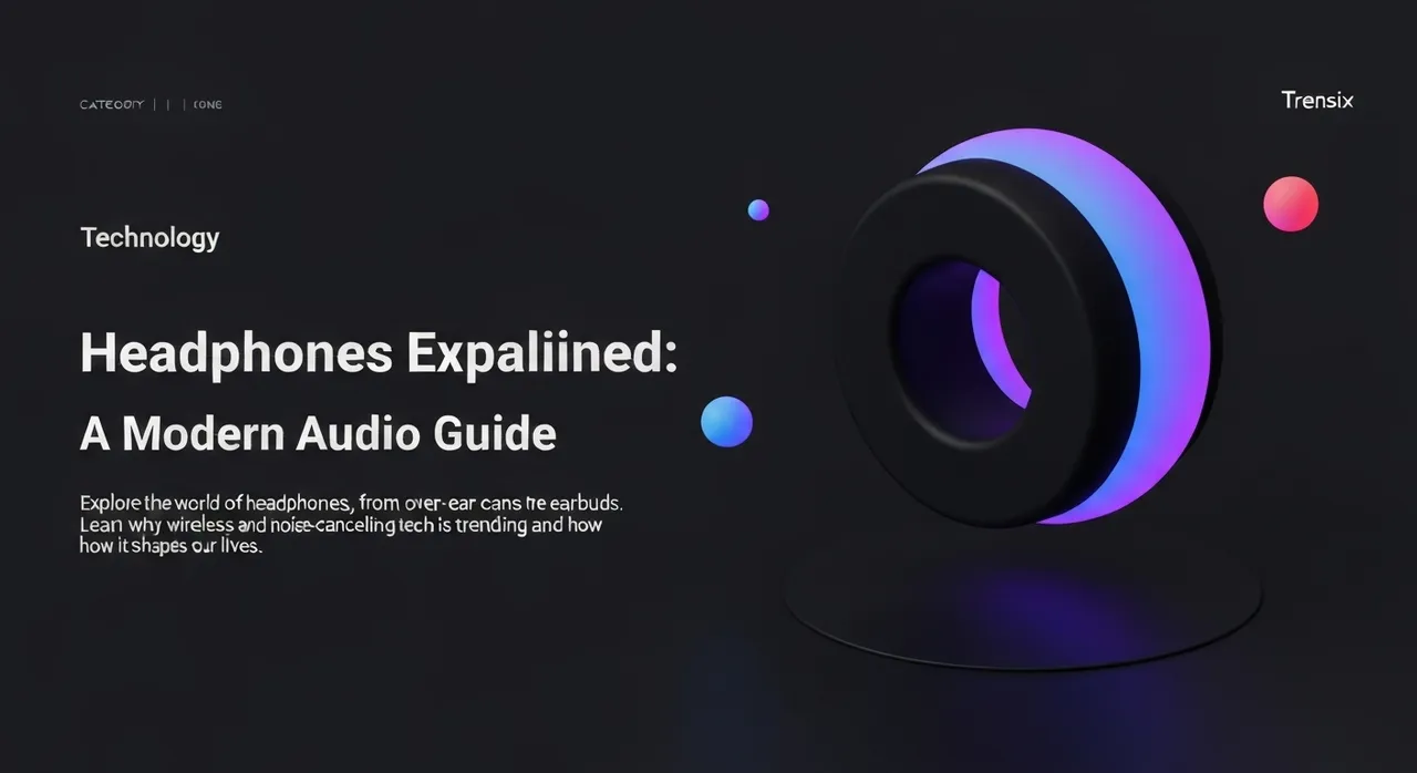 Headphones Explained: A Modern Audio Guide
