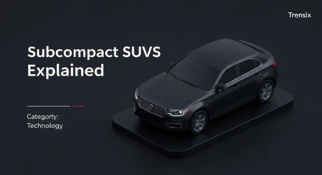 Subcompact SUVs Explained