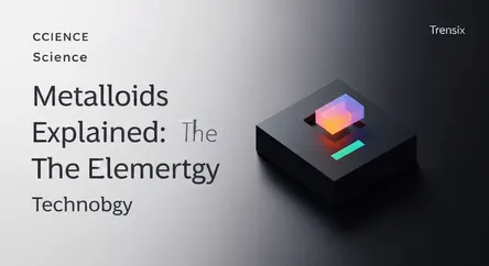 Metalloids Explained: The Elements of Technology