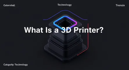 What Is a 3D Printer?