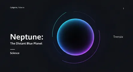 Neptune: The Distant Blue Planet