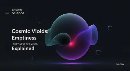 Cosmic Voids: Emptiness Explained