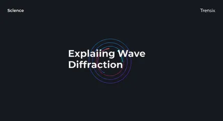 Explaining Wave Diffraction
