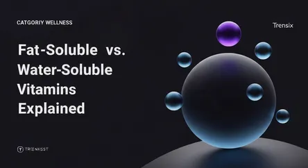 Fat-Soluble vs. Water-Soluble Vitamins Explained