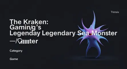 The Kraken: Gaming's Legendary Sea Monster
