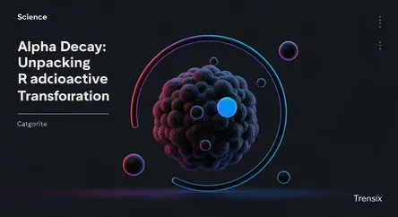 Alpha Decay: Unpacking Radioactive Transformation