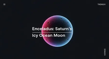 Enceladus: Saturn's Icy Ocean Moon