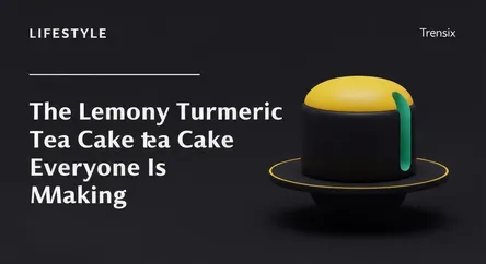 The Lemony Turmeric Tea Cake Everyone Is Making