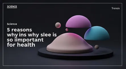 5 reasons why sleep is so important for health