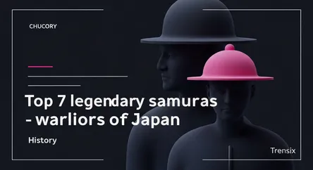 Top 7 legendary samurai warriors of Japan
